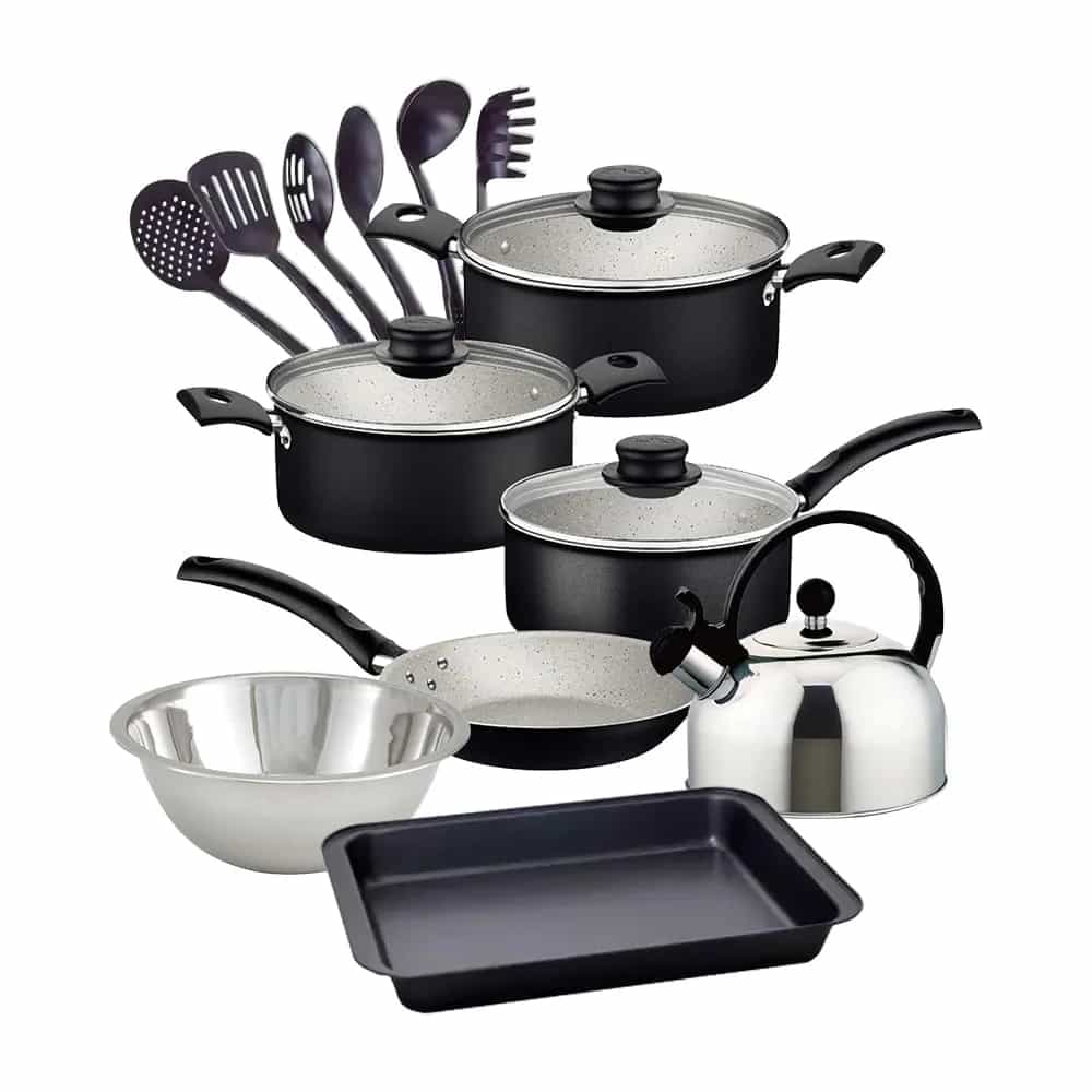 Juego De Ollas Tramontina Asaderas Caldera Menage Cocina