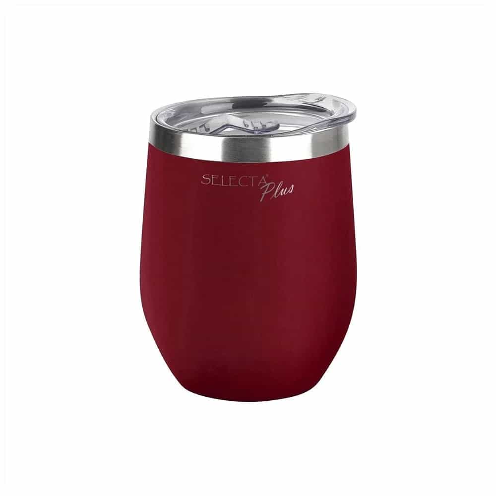 Vaso Mate Termico Con Tapa Acero Inoxidable 350 Ml Grupo Dos
