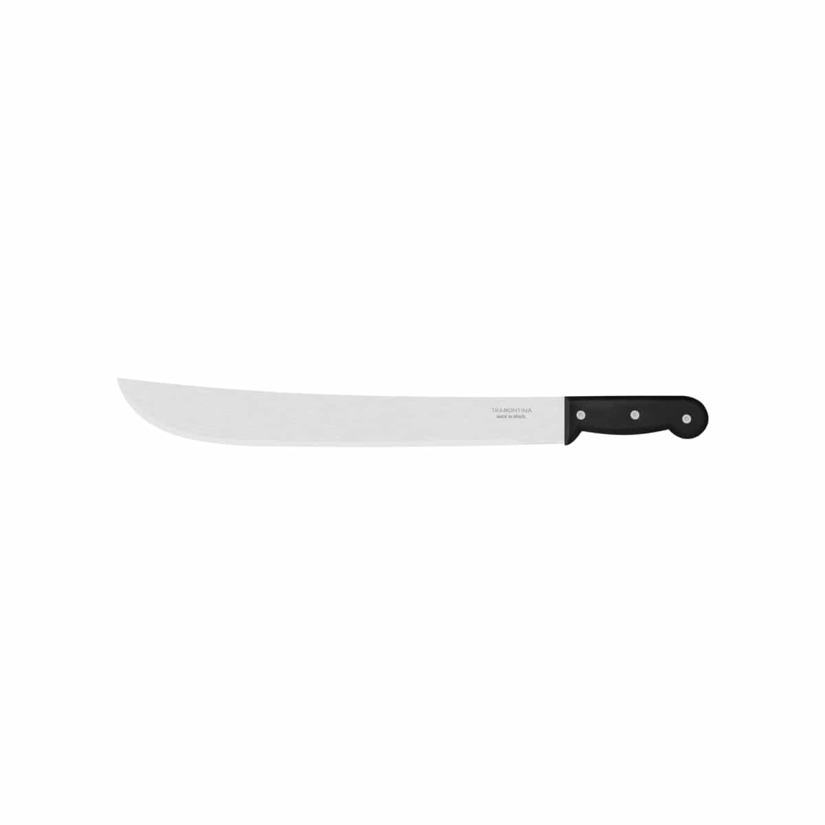 Machete de acero al carbono Tramontina 16 pulgadas con mango de polipropileno negro