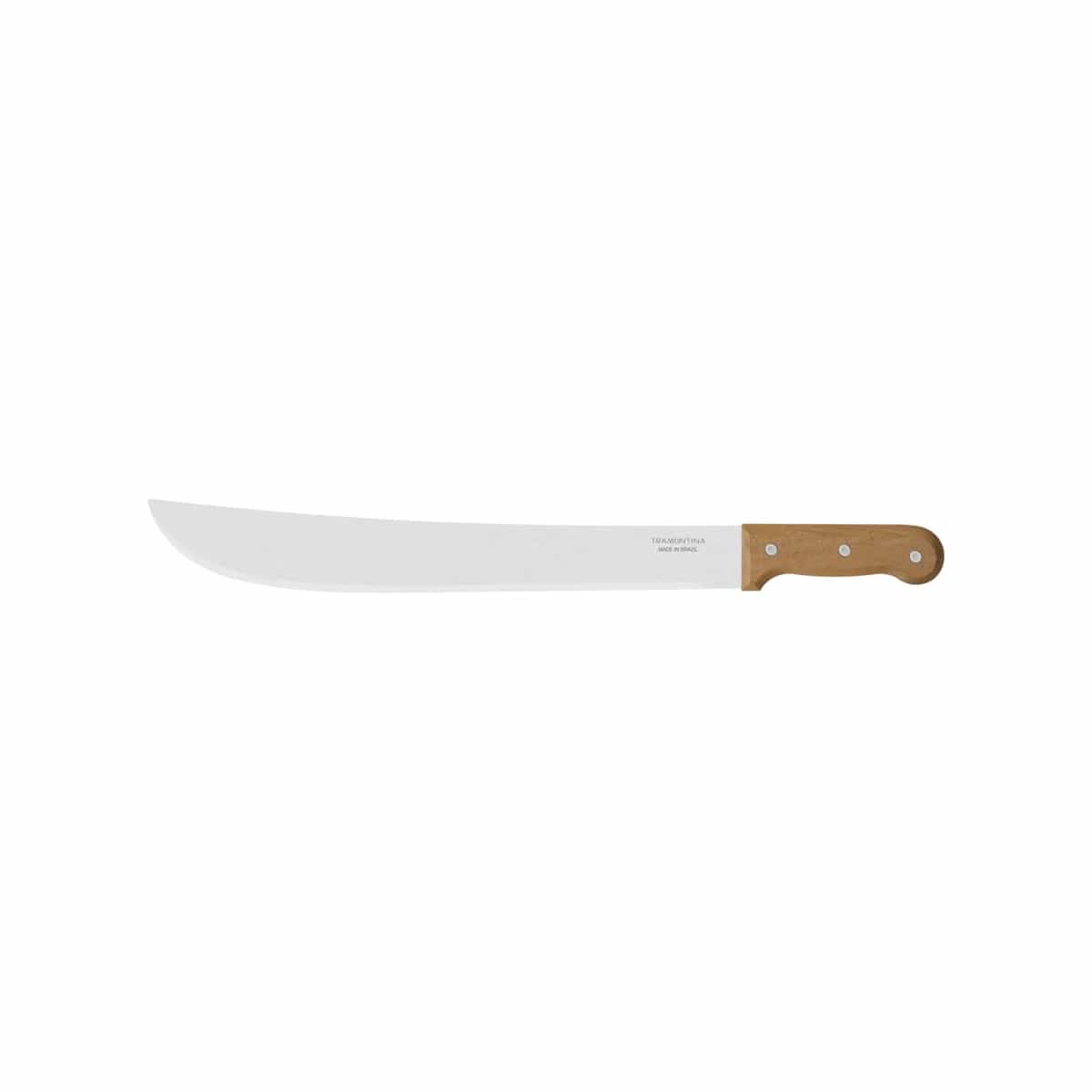 Machete de acero al carbono Tramontina 16 pulgadas con mango de madera