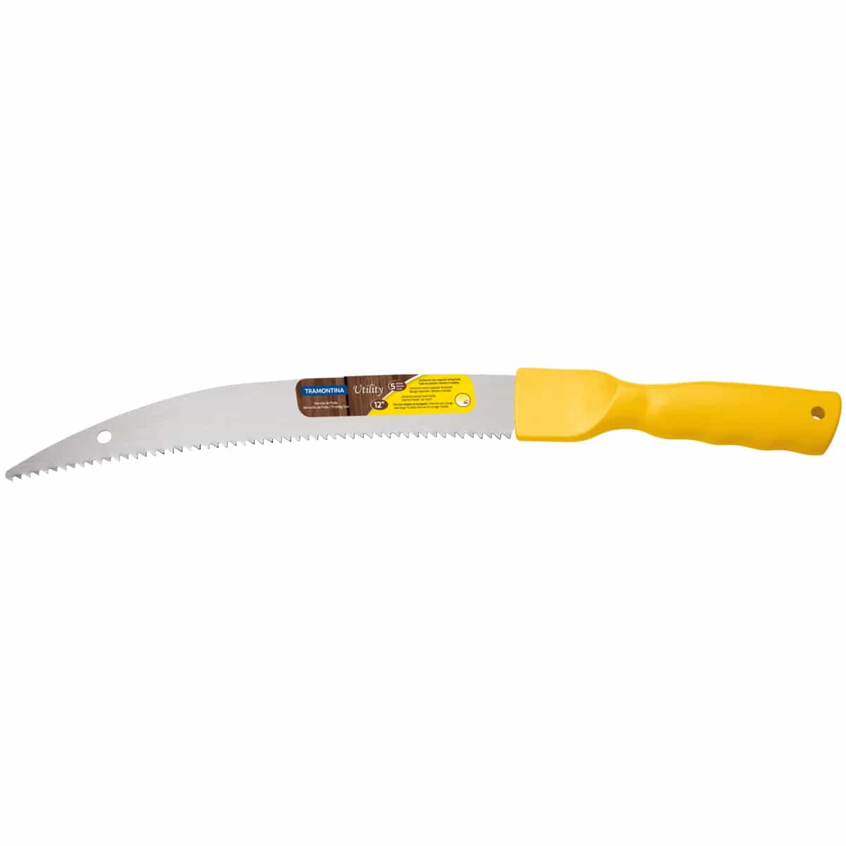 Serrucho de poda de acero al carbono Tramontina Utility 12 pulgadas