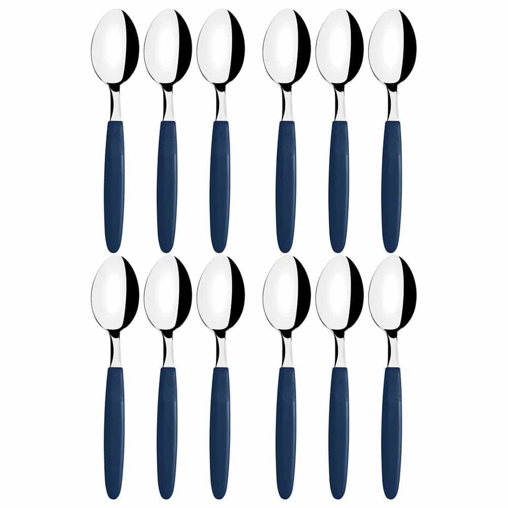 Cuchara De Mesa Tramontina Ipanema X12 Unid. Azul