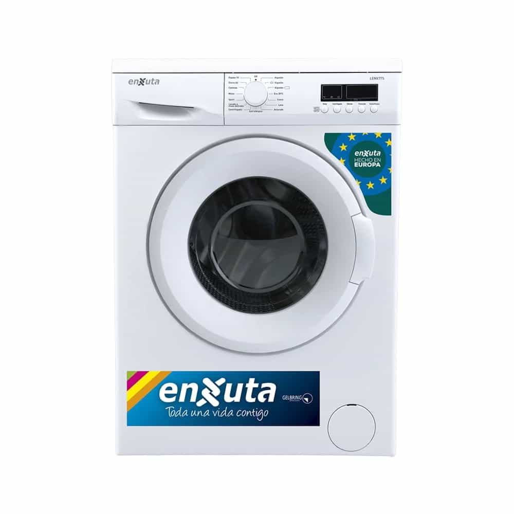 Lavarropa Enxuta Carga Frontal 7 Kg 1200 Rpm Lenx775