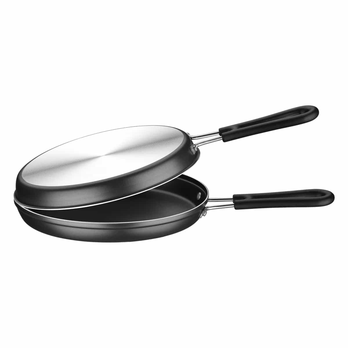 Sartén doble Tramontina Loreto antiadherente 24 cm grafito