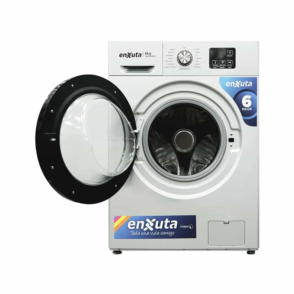 Lavarropa Enxuta 6 Kg Digital Silver LENX0650DS 1000 Rpm