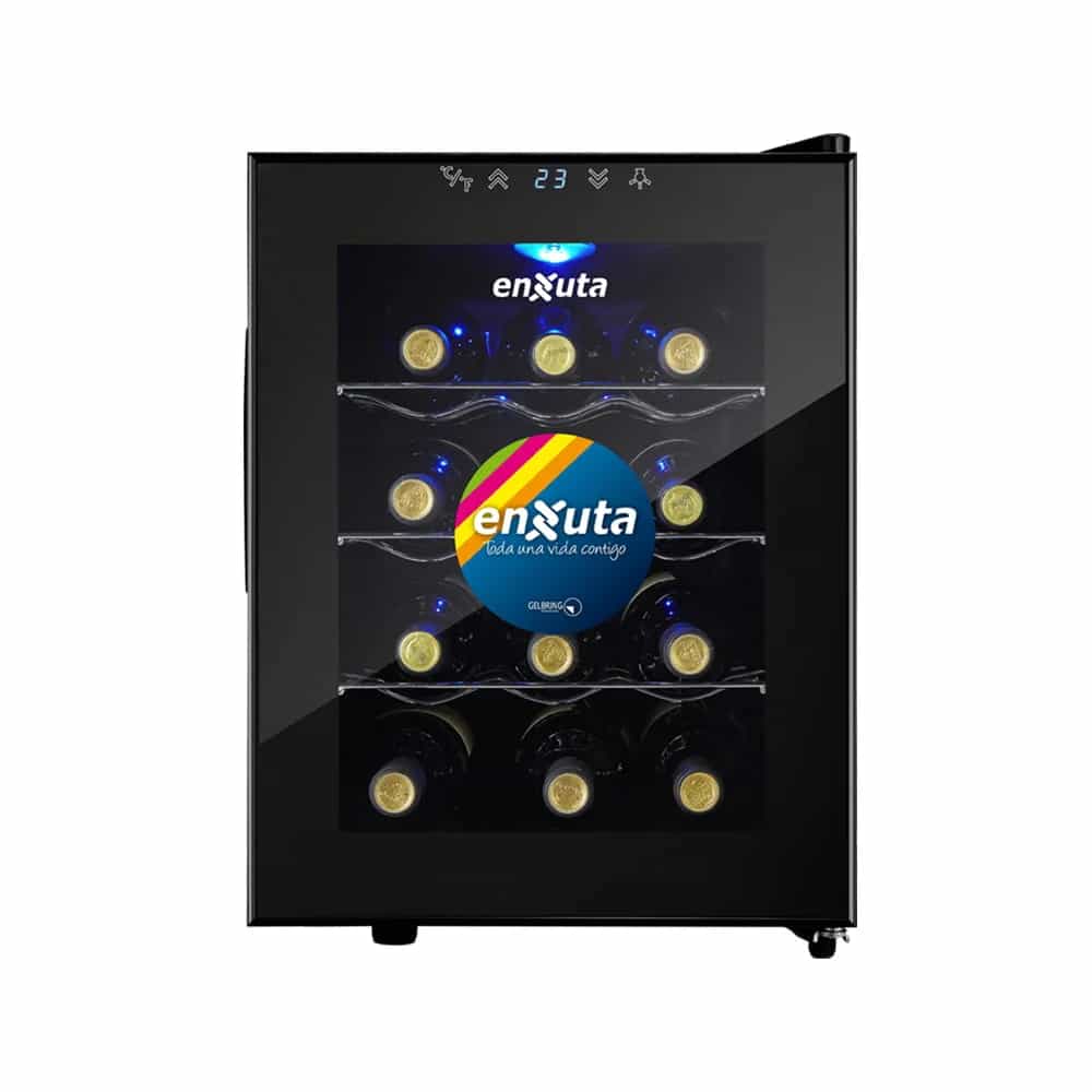 Enfriador De Vinos Enxuta Cava Evenx3312 12 Botellas
