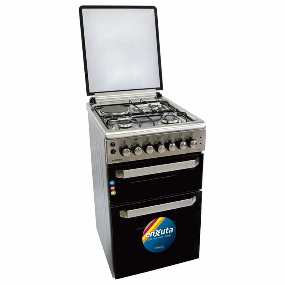 Cocina Enxuta Cenx650i Gas/electrica 4 Hornallas Horno Doble