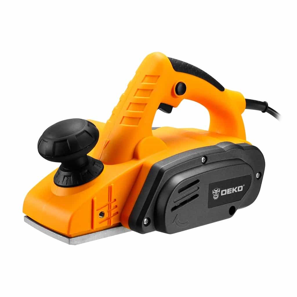 Cepillo Garlopa Deko Dkep900 900w Rebaje Hasta 3mm Amarillo