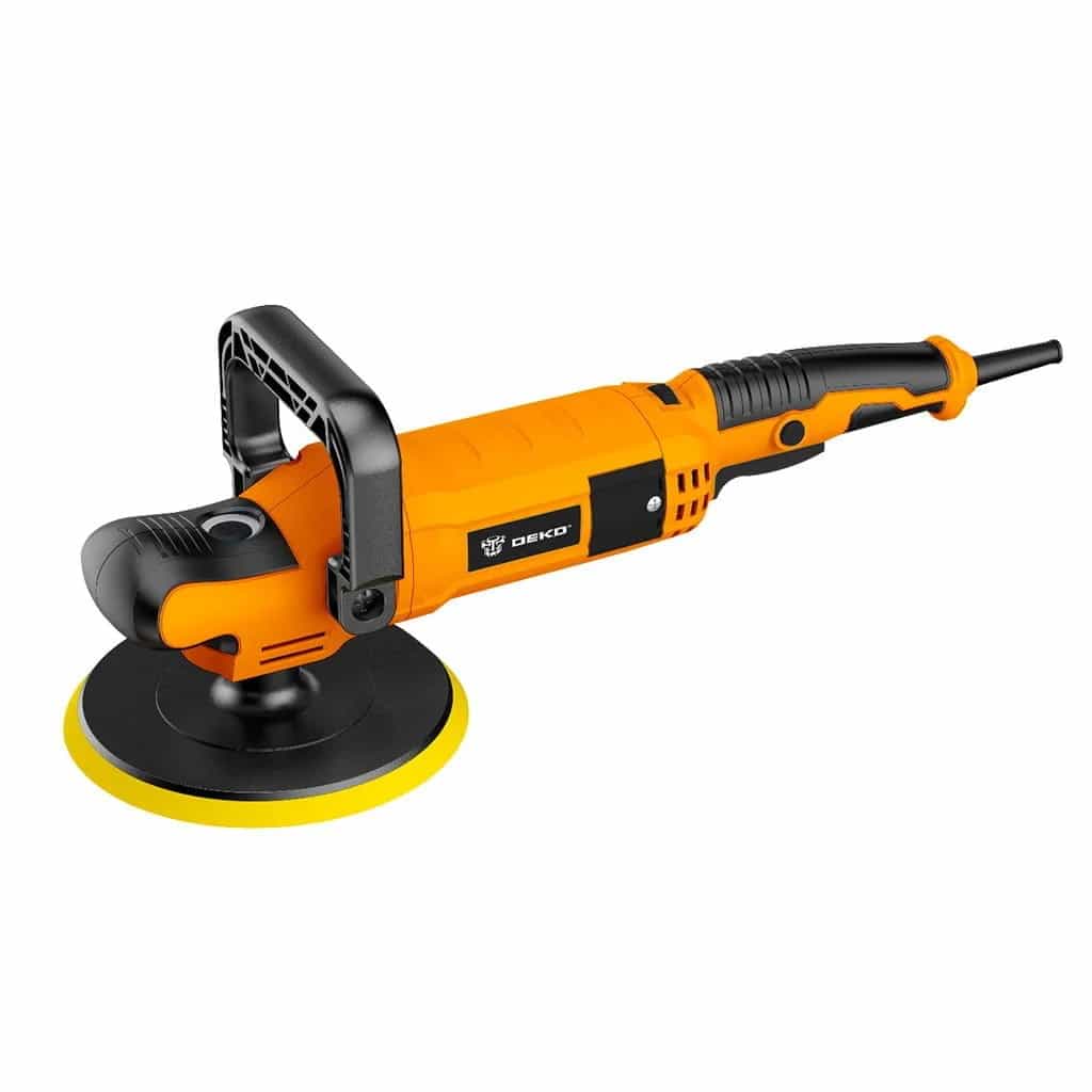 Pulidora Electrica 7 180mm Deko Dkpo18g120 1200w Amarillo