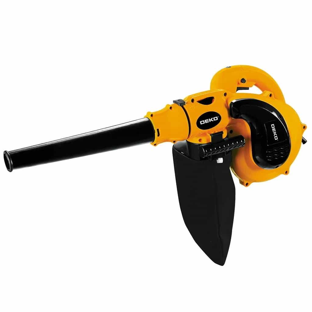 Soplador Y Aspirador Electrico 800w Deko Dkeb80w1 Amarillo