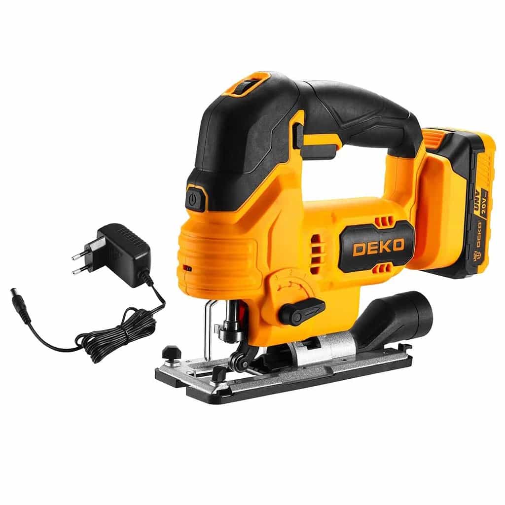 Sierra Caladora 20v C/bat. 2.0ah Y Carg. Dkjs20q1y-s2 Deko