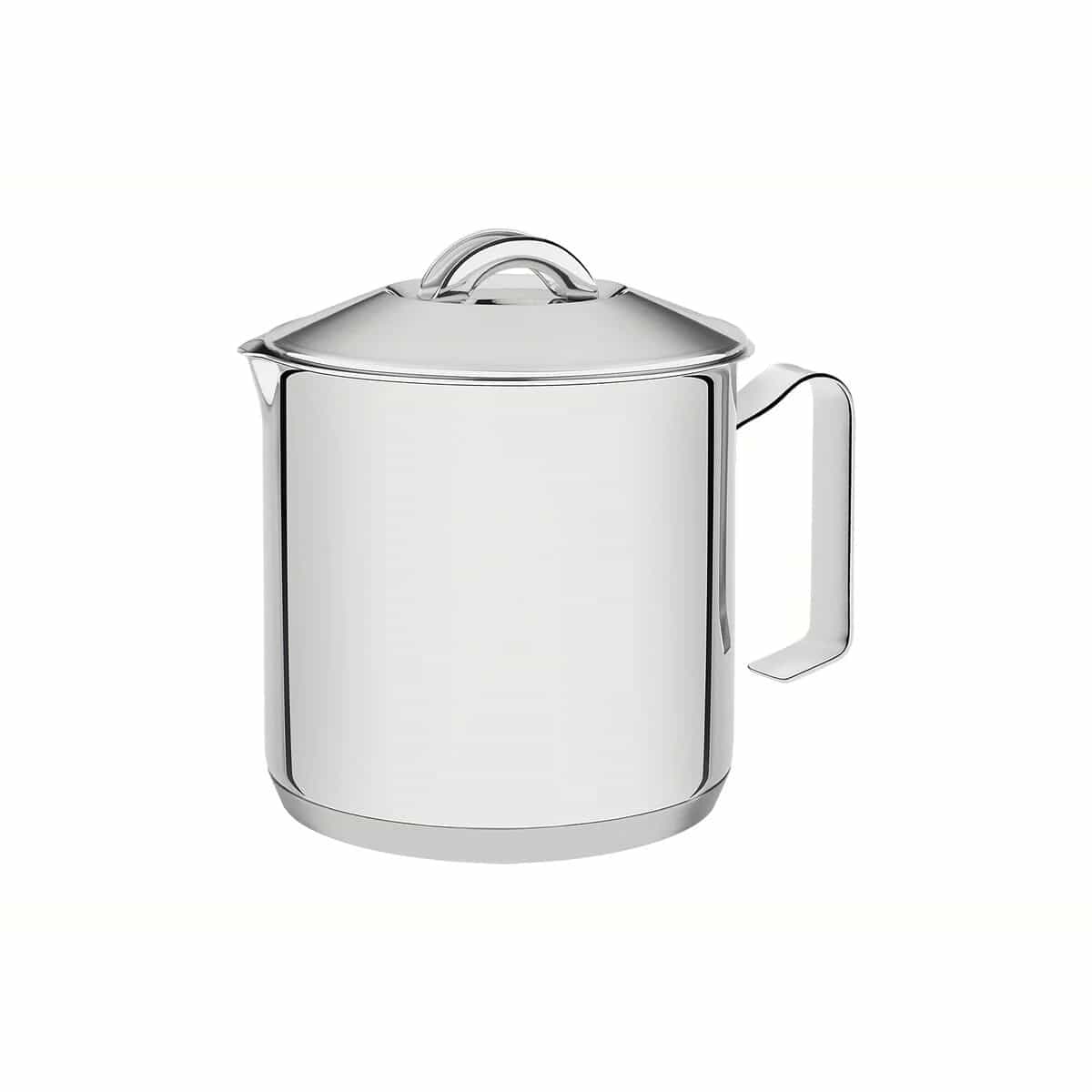 Hervidor con tapa Tramontina Solar de acero inoxidable triple fondo para inducción 14 cm 2 L