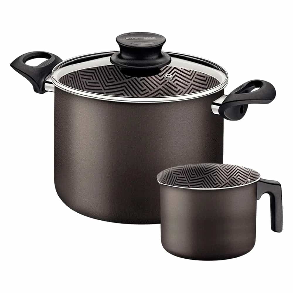 Olla Paris 7.2 L y hervidor 1.2 L Tramontina 2 piezas