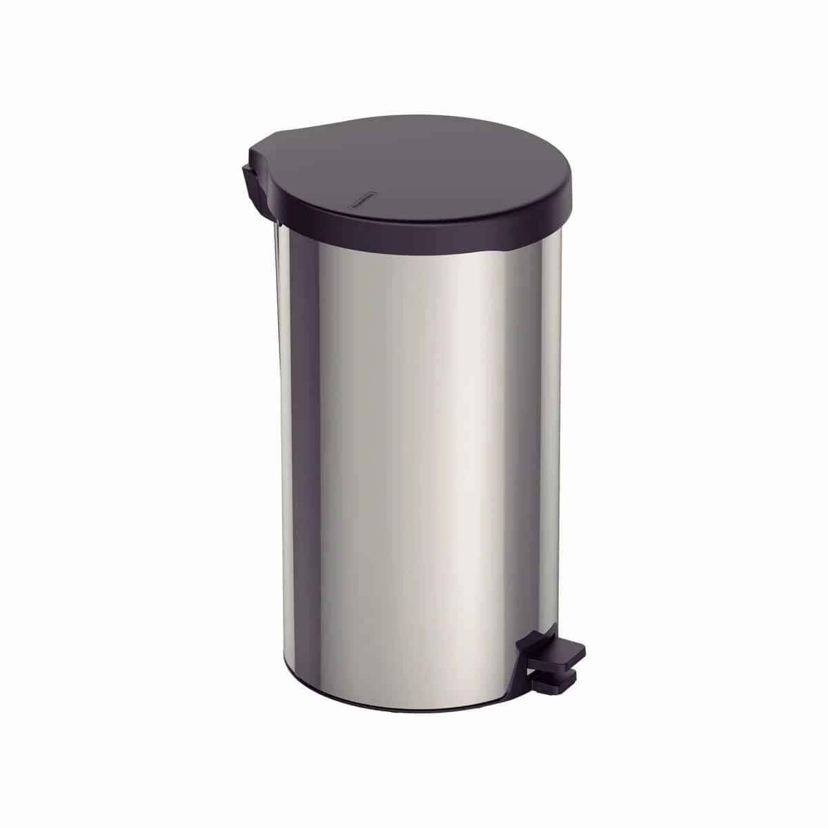 Papelera Basurero Tramontina Acero Inoxidable 20 Litros