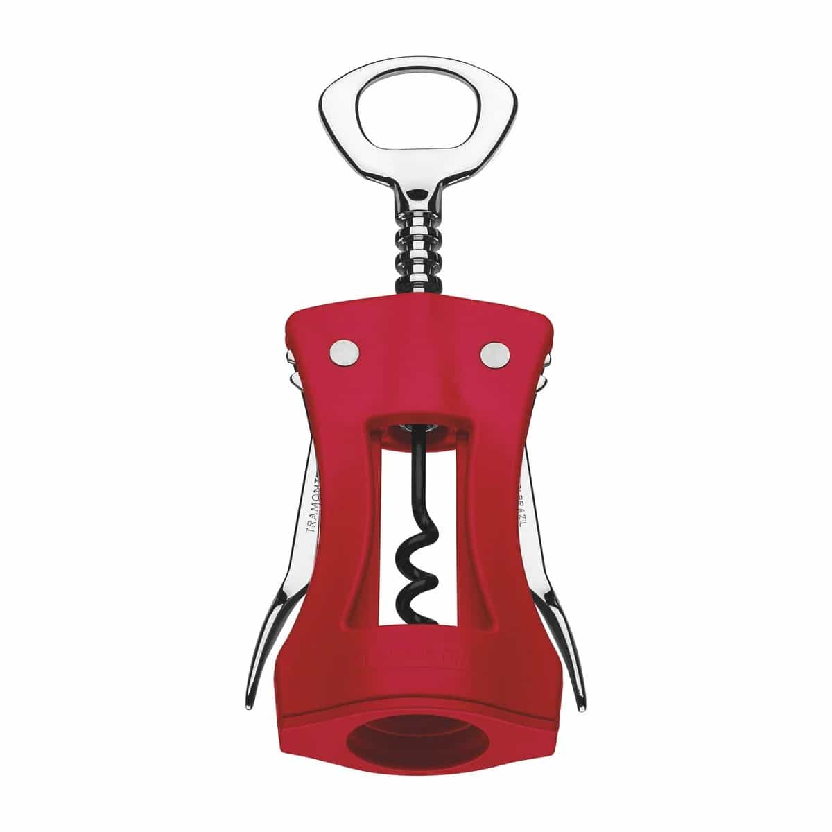 Sacacorchos con abridor de zamak Tramontina Harmoniza rojo