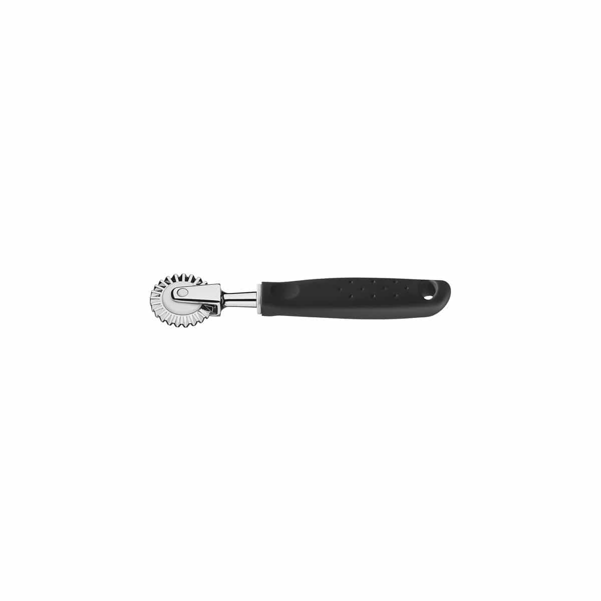 Rueda cortapastas Tramontina Utilità de zamak cromado y nylon color negro