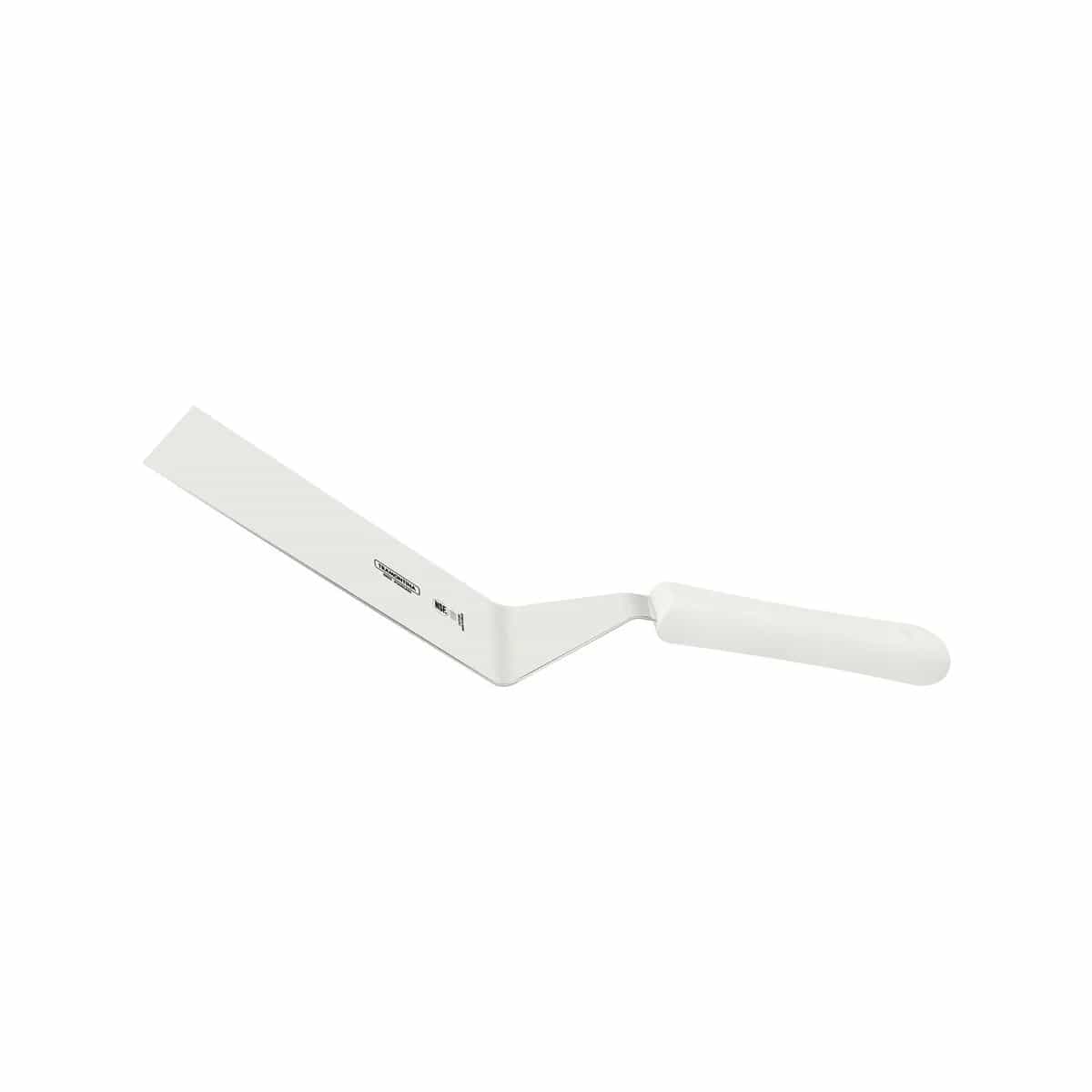 Espátula para hamburguesas Tramontina Profissional Master de acero inoxidable 8 × 3 pulgadas blanca