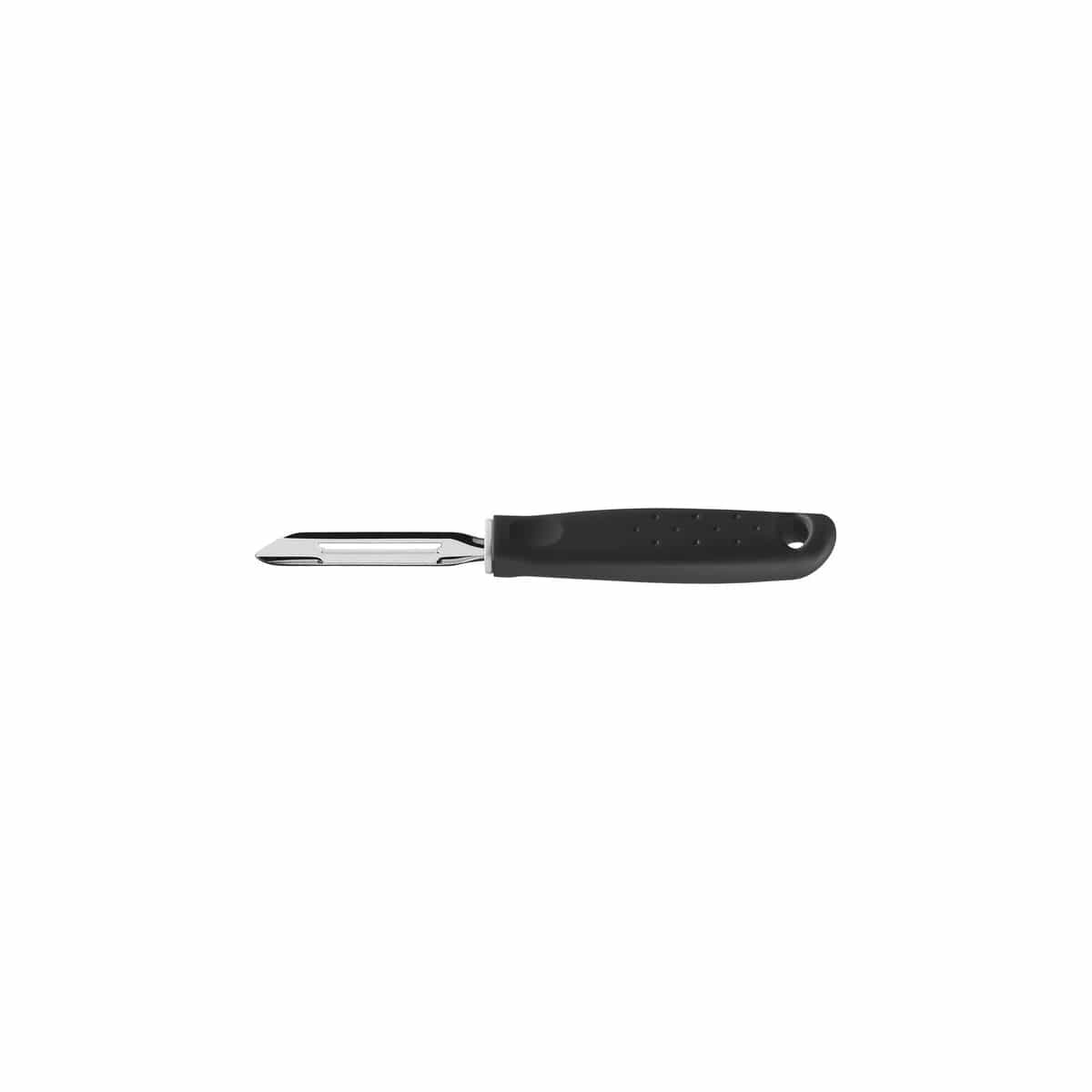 Pelapapas Tramontina Utilità de acero inoxidable 18.6 cm con mango negro