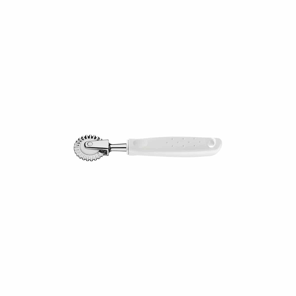Rueda cortapastas Tramontina Utilità de zamak cromado y nylon color blanco
