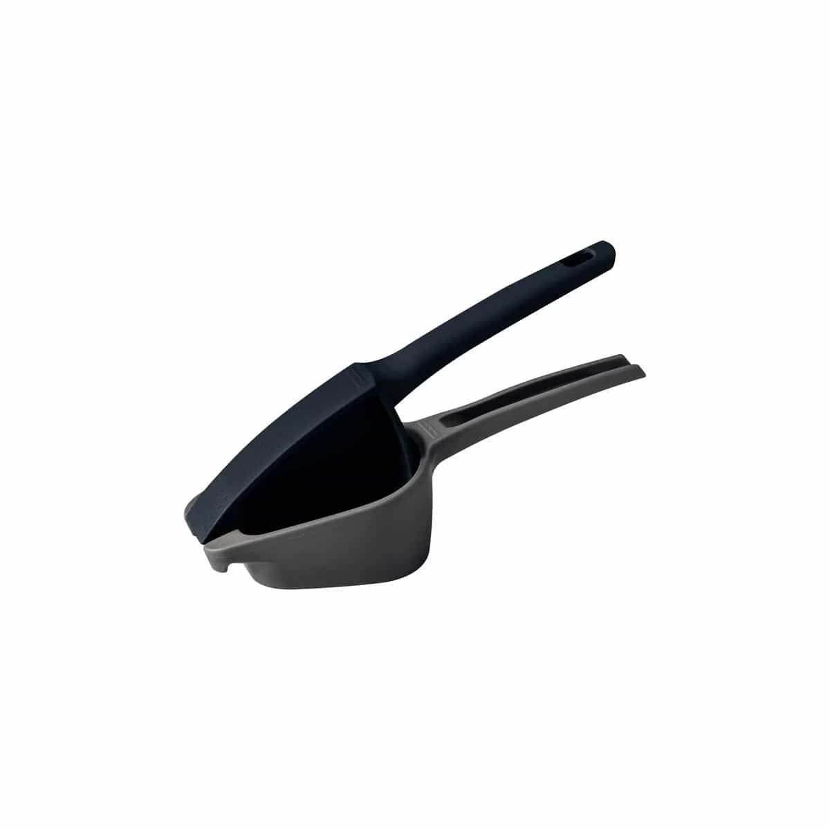 Pisapuré multiuso de nylon y acero inoxidable Tramontina Verano 30 cm ónix