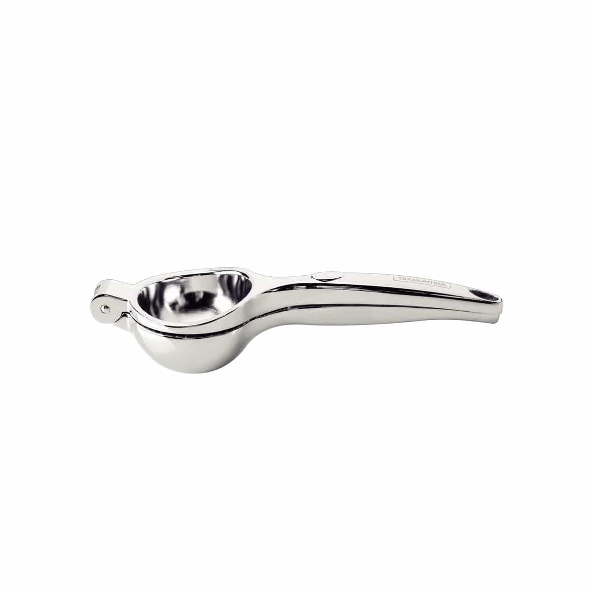 Exprimidor de limón de zinc cromado Tramontina 22 cm