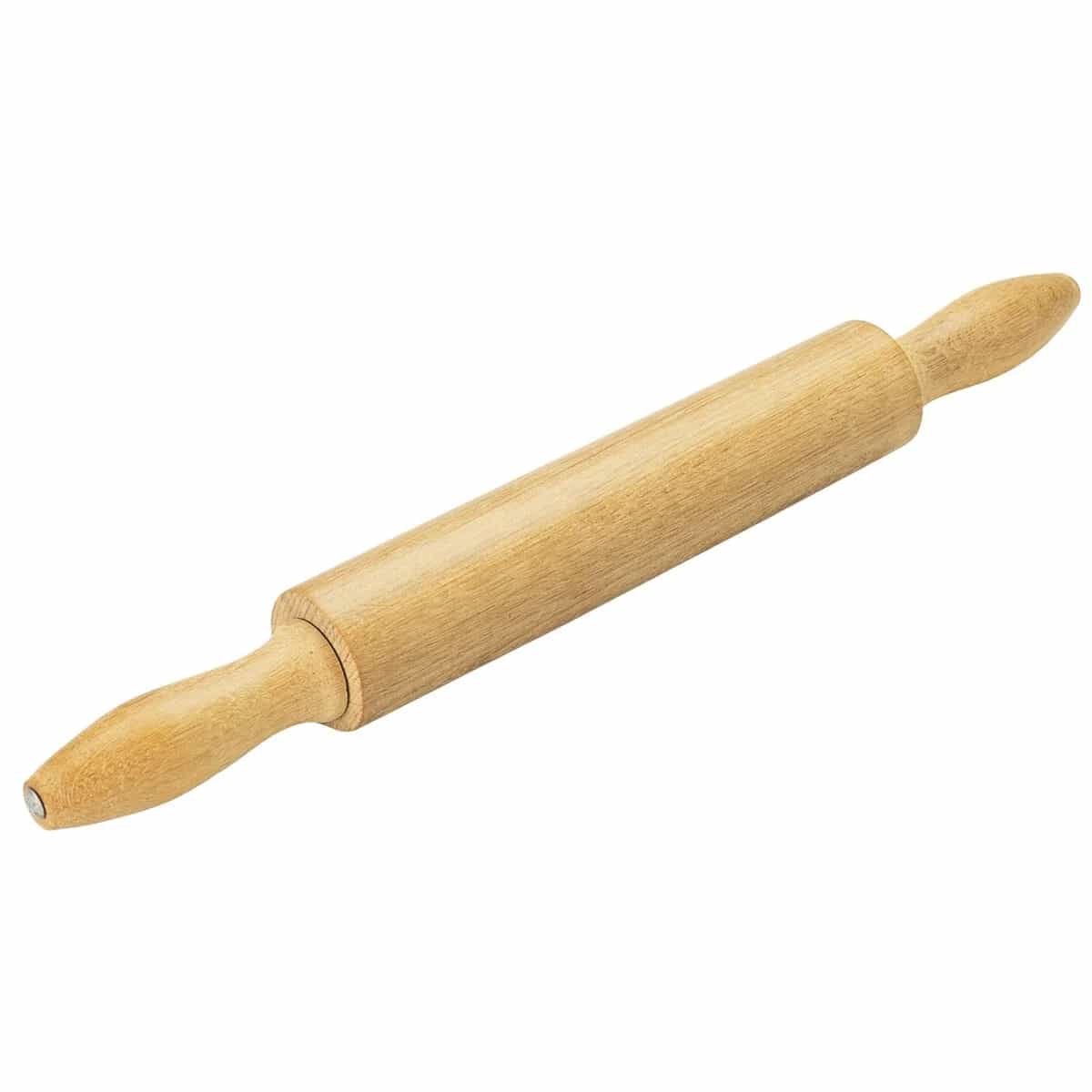 Palote de amasar móvil de madera maciza Tramontina Utilínea 44.5 cm