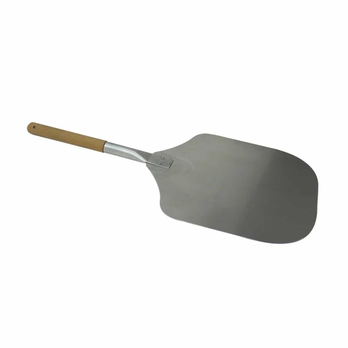 Pala para pizza de aluminio con mango corto de madera Tramontina 66.3 cm