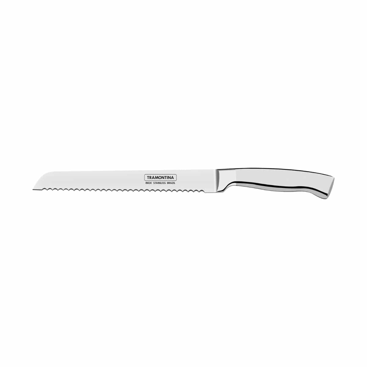 Cuchilla De Pan Tramontina Acero Inoxidable Cronos 8 PuLG
