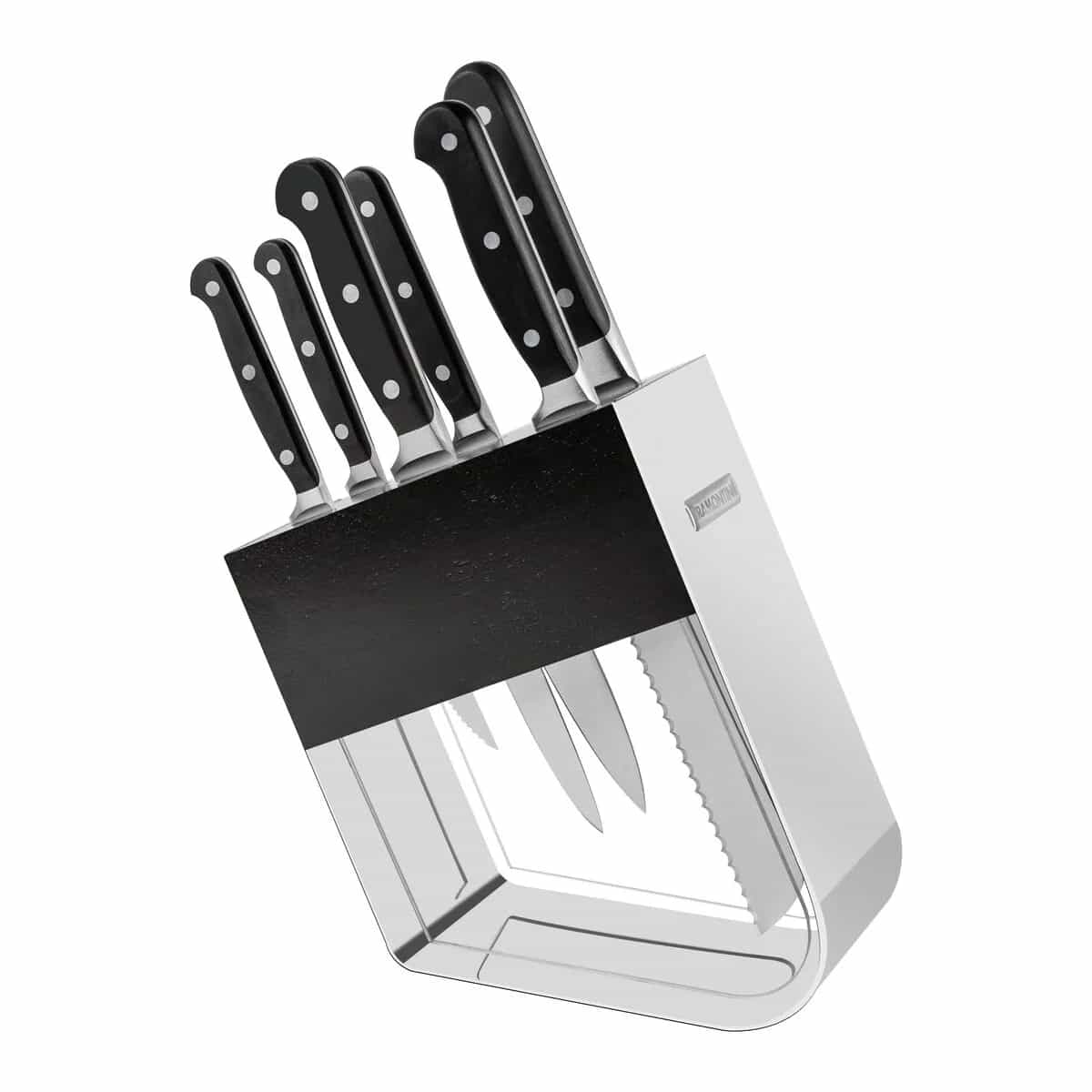 Juego De Cuchillos Tramontina Century Taco Acero Inox 7 Pz