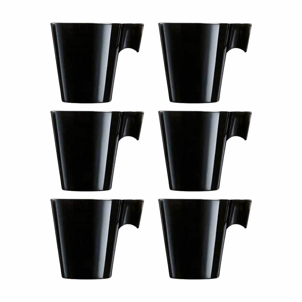 Taza De Vidrio Luminarc 80 Ml Flashy Expresso X6 Unid