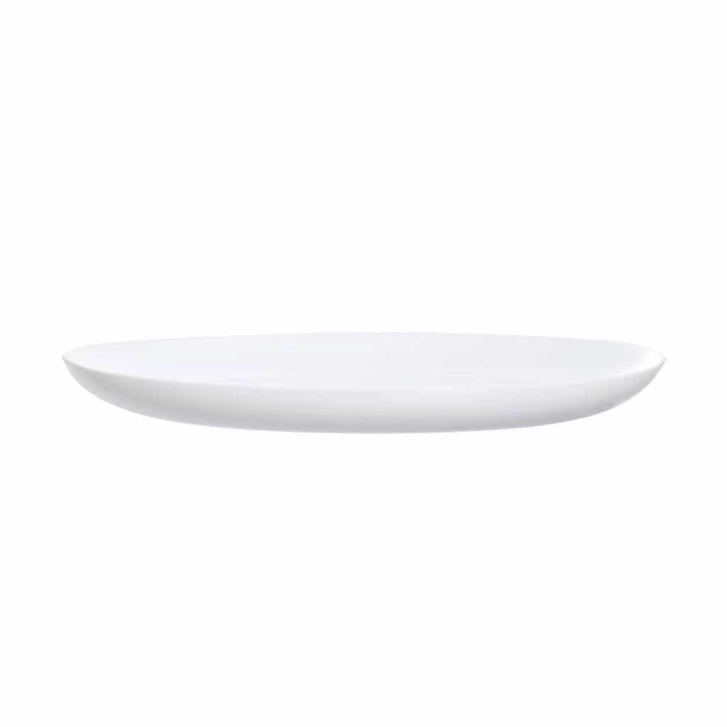 Fuente De Vidrio Oval Asadera Cuisine Luminarc 33 Cm X 25 Cm