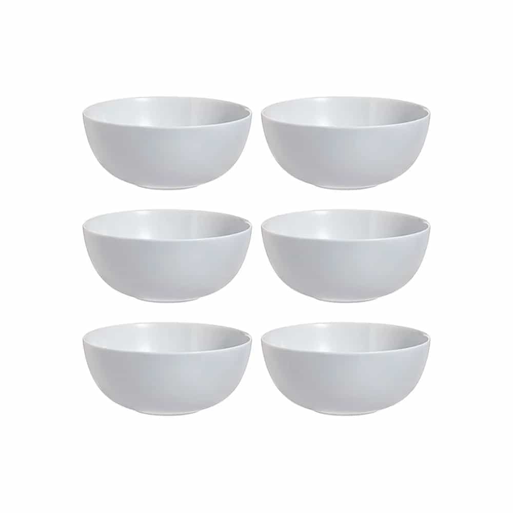 Bowl De Vidrio Compotera 12 Cm Blanco Luminarc X6 Unid