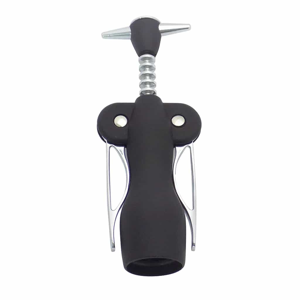Sacacorcho Acero Inoxidable Goma 19 Cm Selecta C/ Brazos