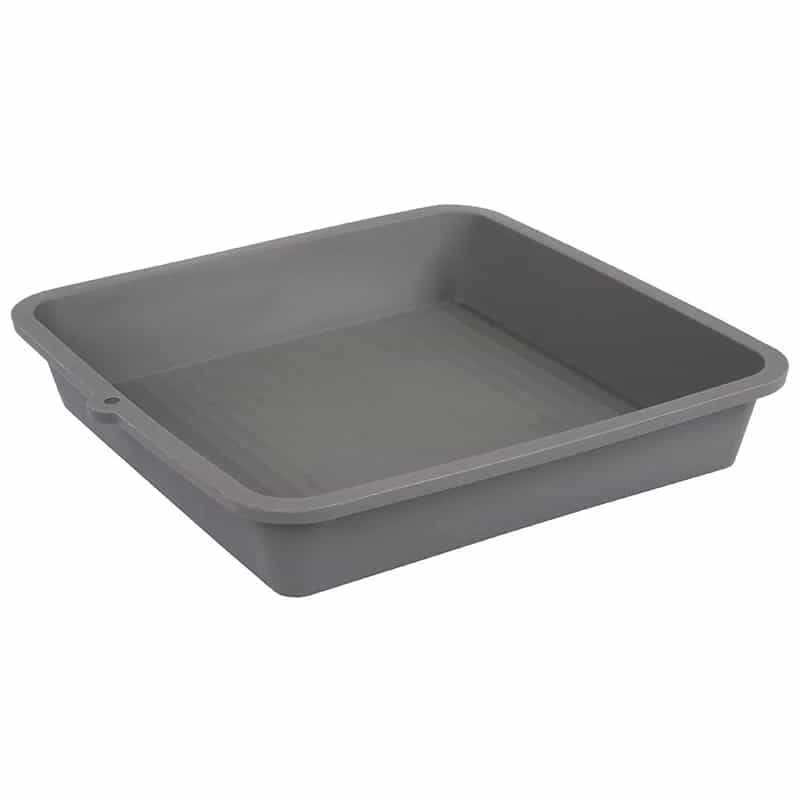 Tortera De Silicona Cuadrada Molde 23 Cm Antibact Bpa Free