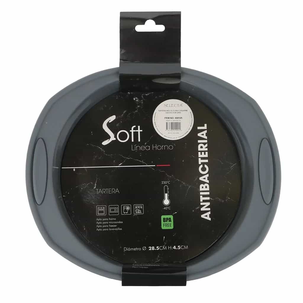 Tortera De Silicona Molde Con Asas Selecta 28,5 Cm Bpa Free