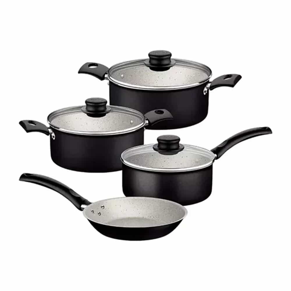 Batería de cocina Tramontina Linz antiadherente 7 piezas