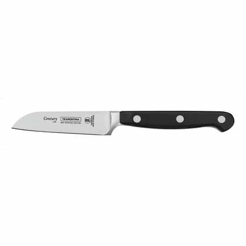 Cuchillo Para Verduras Tramontina Century Acero Inoxidable Negro
