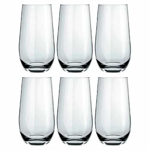 Vaso De Vidrio Dubai Nadir Refresco 530 Ml X 6 Unidades