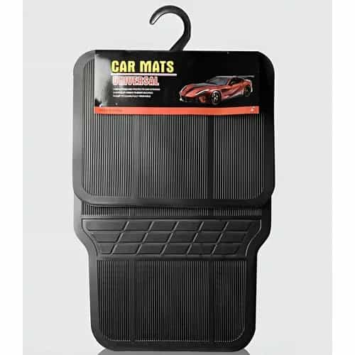 Juego De Alfombras Para Auto Universal 4 Piezas Negro