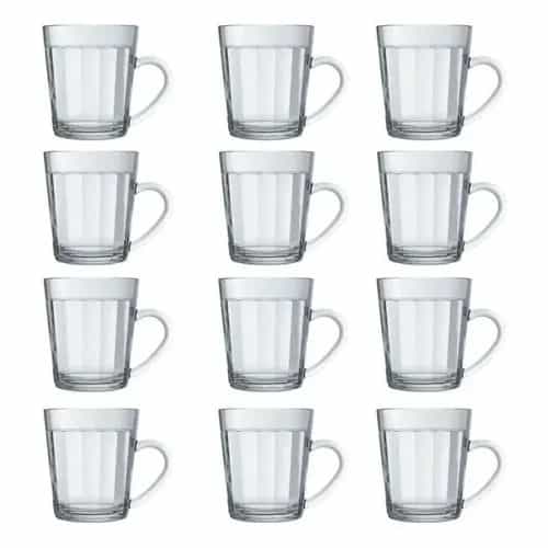 Vasos De Café Nadir Americano Vidrio 90 Ml X24 Unidades