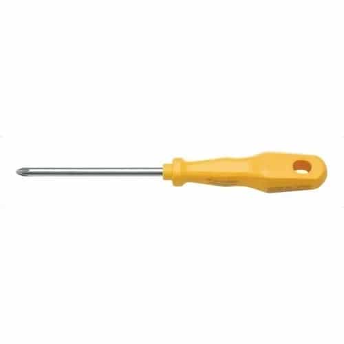 Destornillador Phillips Tramontina Master Yellow 1/4 x 4 pulgadas