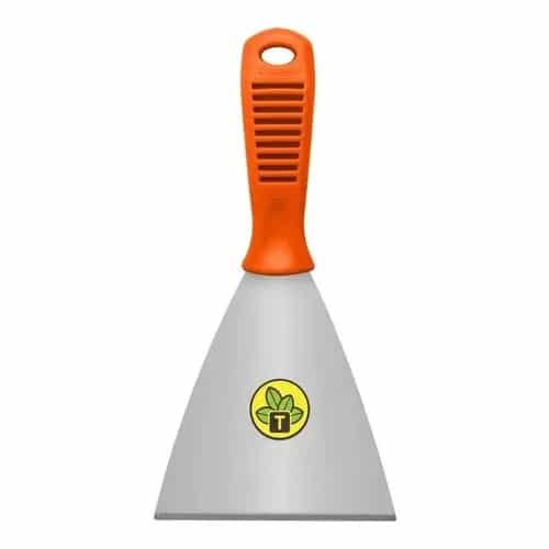 Espátula rígida de acero carbono Tramontina 12 cm con mango de polipropileno