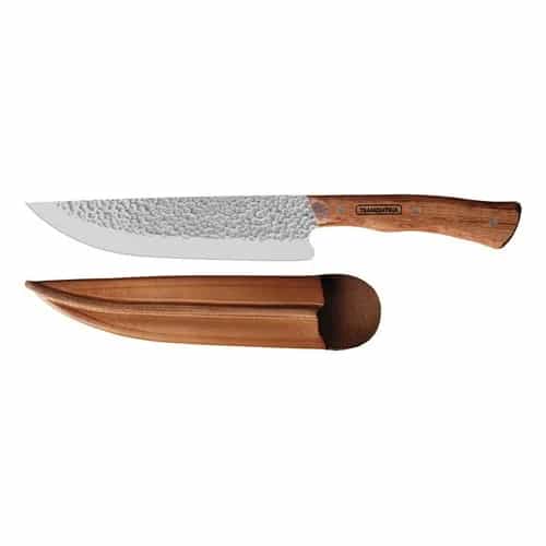 Cuchillo Para Carne Tramontina Nómade 8 Inox Con Vaina