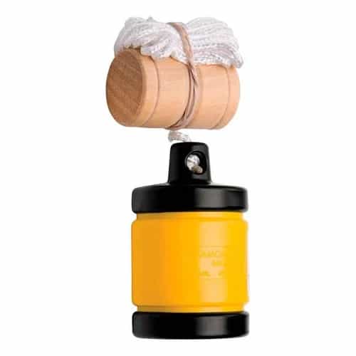 Plomada de acero con guía y cordón Tramontina Master 500 g
