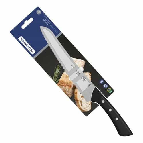 Cuchillo Para Pan Tramontina Solutta Acero Inoxidable 8 Pulgadas