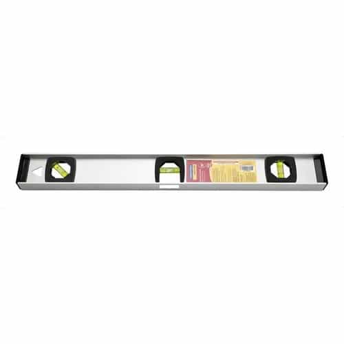 Nivel de aluminio Tramontina Master 450 mm tres burbujas