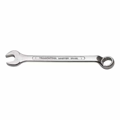Llave combinada de acero cromado Tramontina Master 1 pulgadas