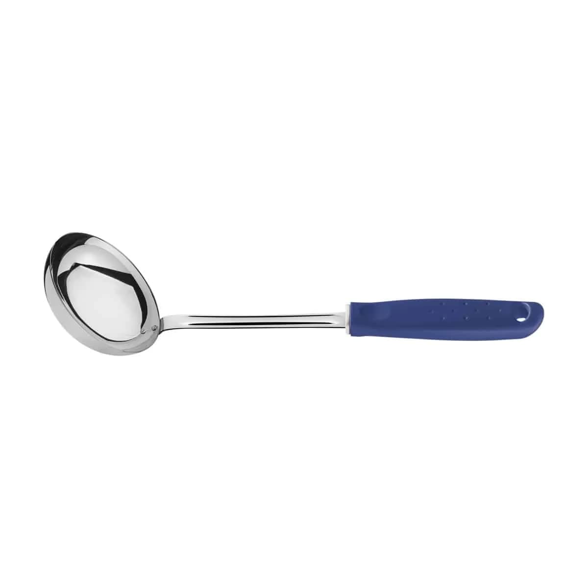 Cucharon de Acero Inoxidable Tramontina Utilita Azul