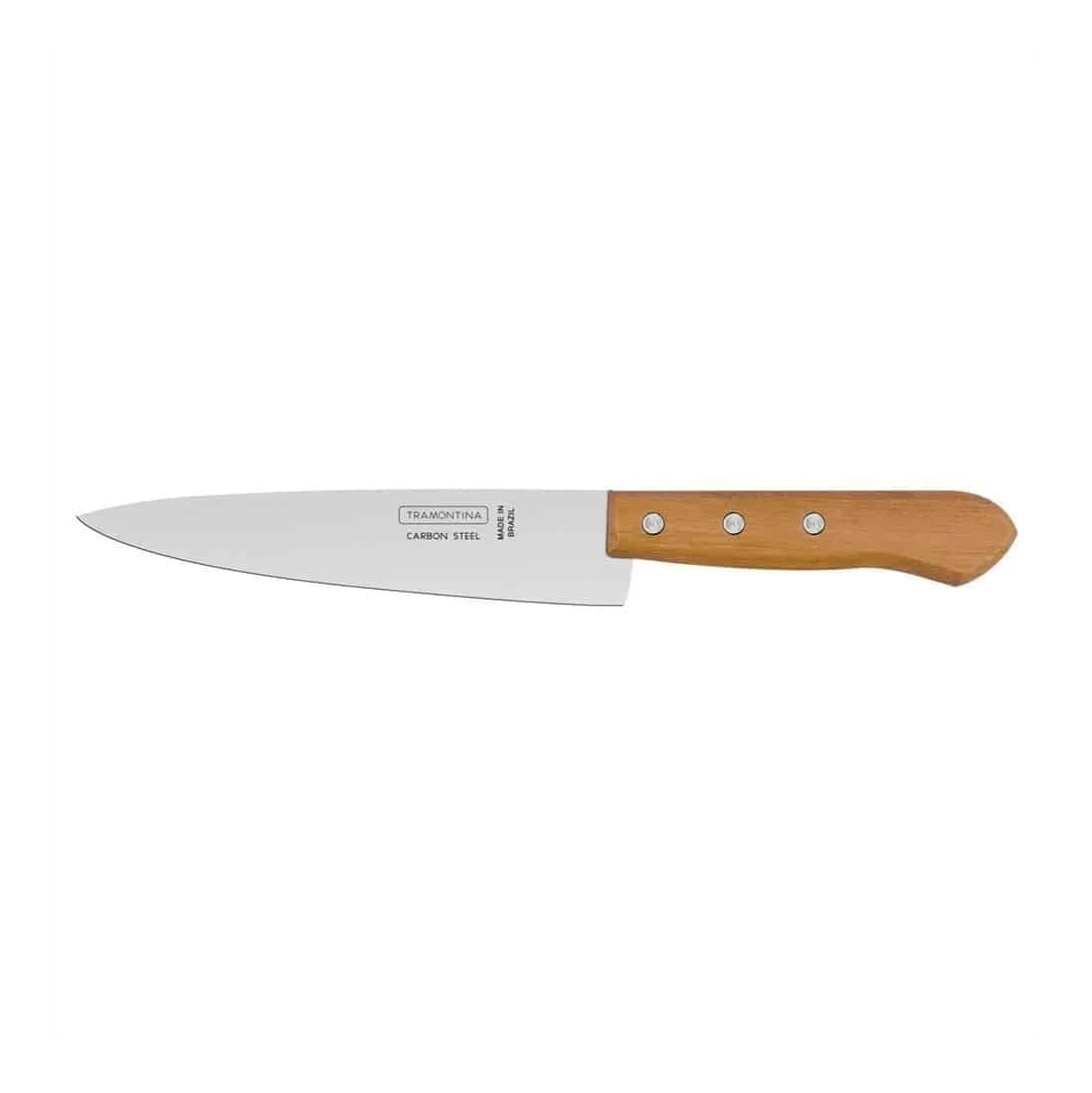Cuchilla Cocina Tramontina 7 Pulgadas Carbono