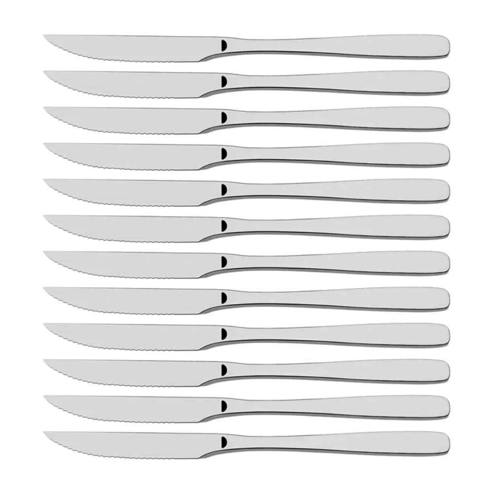 Cuchillos para asado Tramontina Cosmos de acero inoxidable pack de 12 unidades — imagen 1 de 3